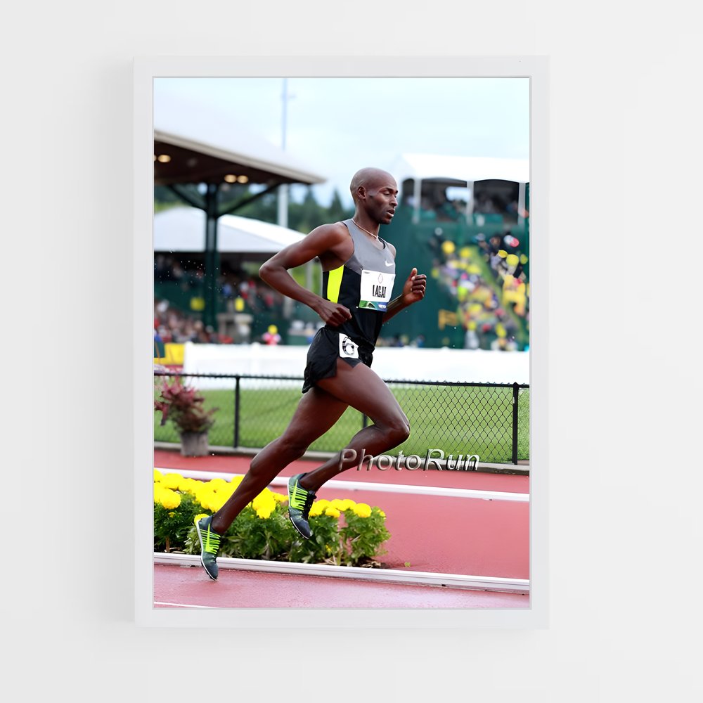 Poster La Victoire de Bernard – affiche Athlétisme (vue 3)